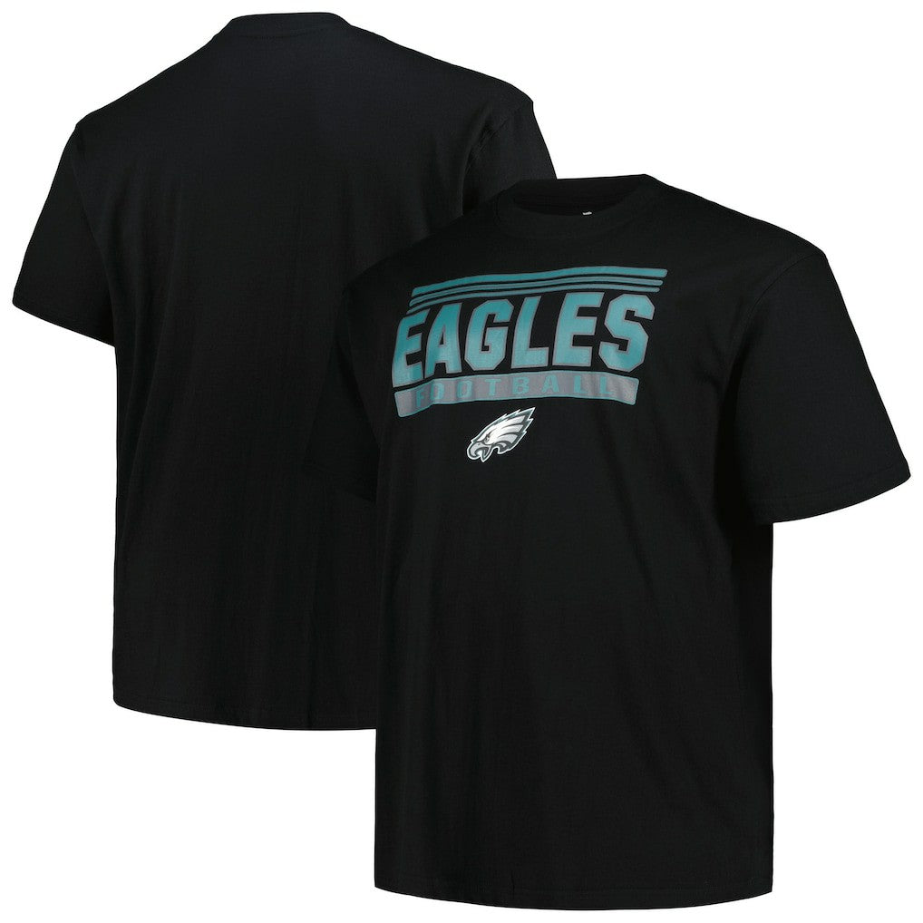Fanatics Philadelphia Eagles Big & Tall Pop T-Shirt Black