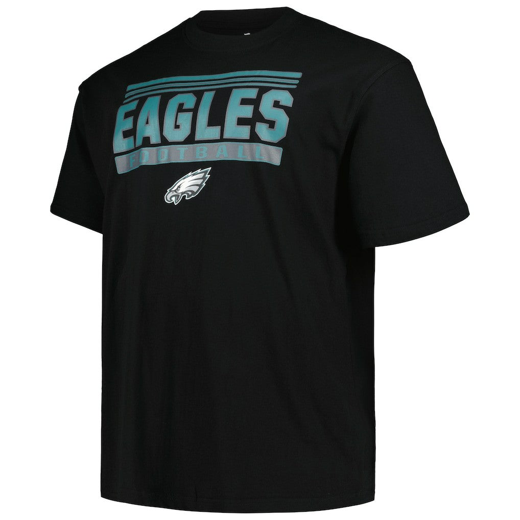 Fanatics Philadelphia Eagles Big & Tall Pop T-Shirt Black
