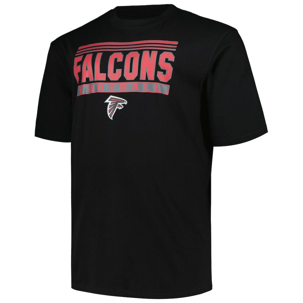 Fanatics Atlanta Falcons Big & Tall Pop T-Shirt Black