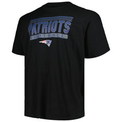 Fanatics New England Patriots Big & Tall Pop T-Shirt Black