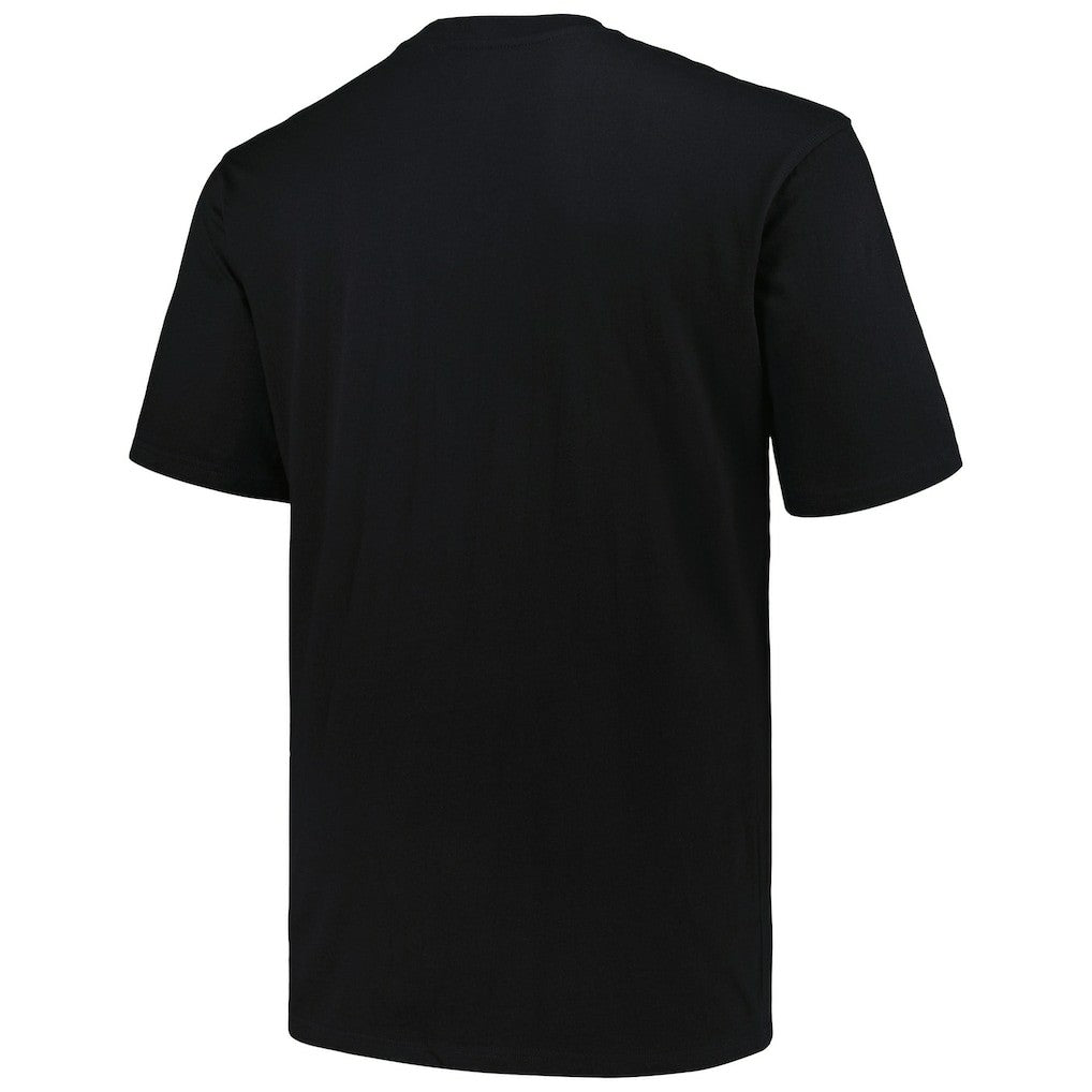 Fanatics Carolina Panthers Big & Tall Pop T-Shirt Black