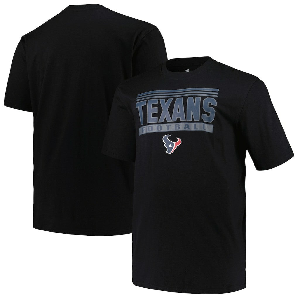Fanatics Houston Texans Big & Tall Pop T-Shirt Black