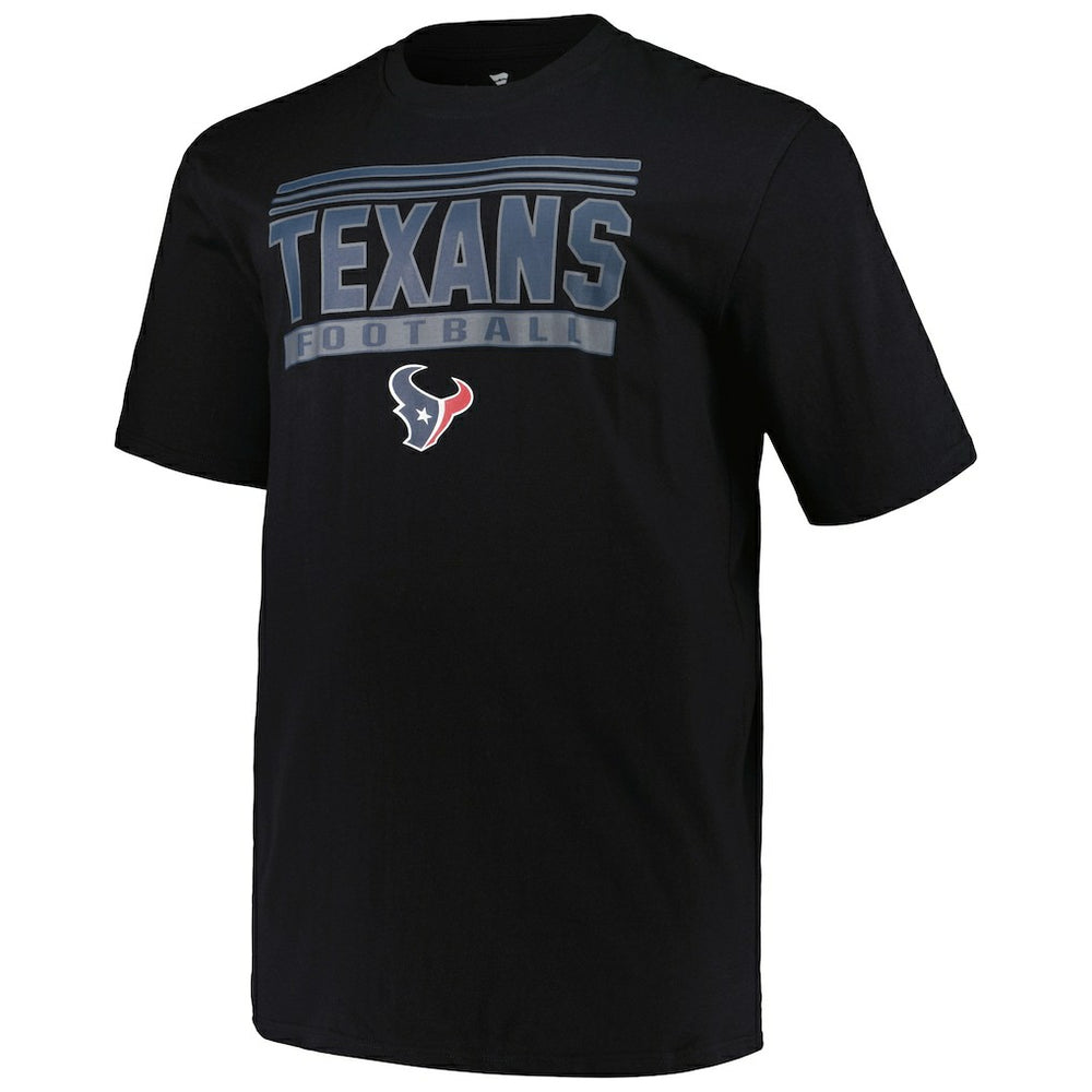 Fanatics Houston Texans Big & Tall Pop T-Shirt Black
