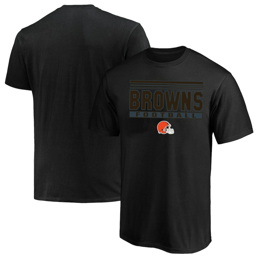 Fanatics Cleveland Browns Big & Tall Pop T-Shirt Black
