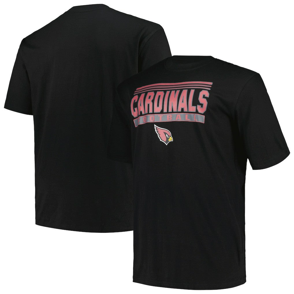 Fanatics Arizona Cardinals Big & Tall Pop T-Shirt Black