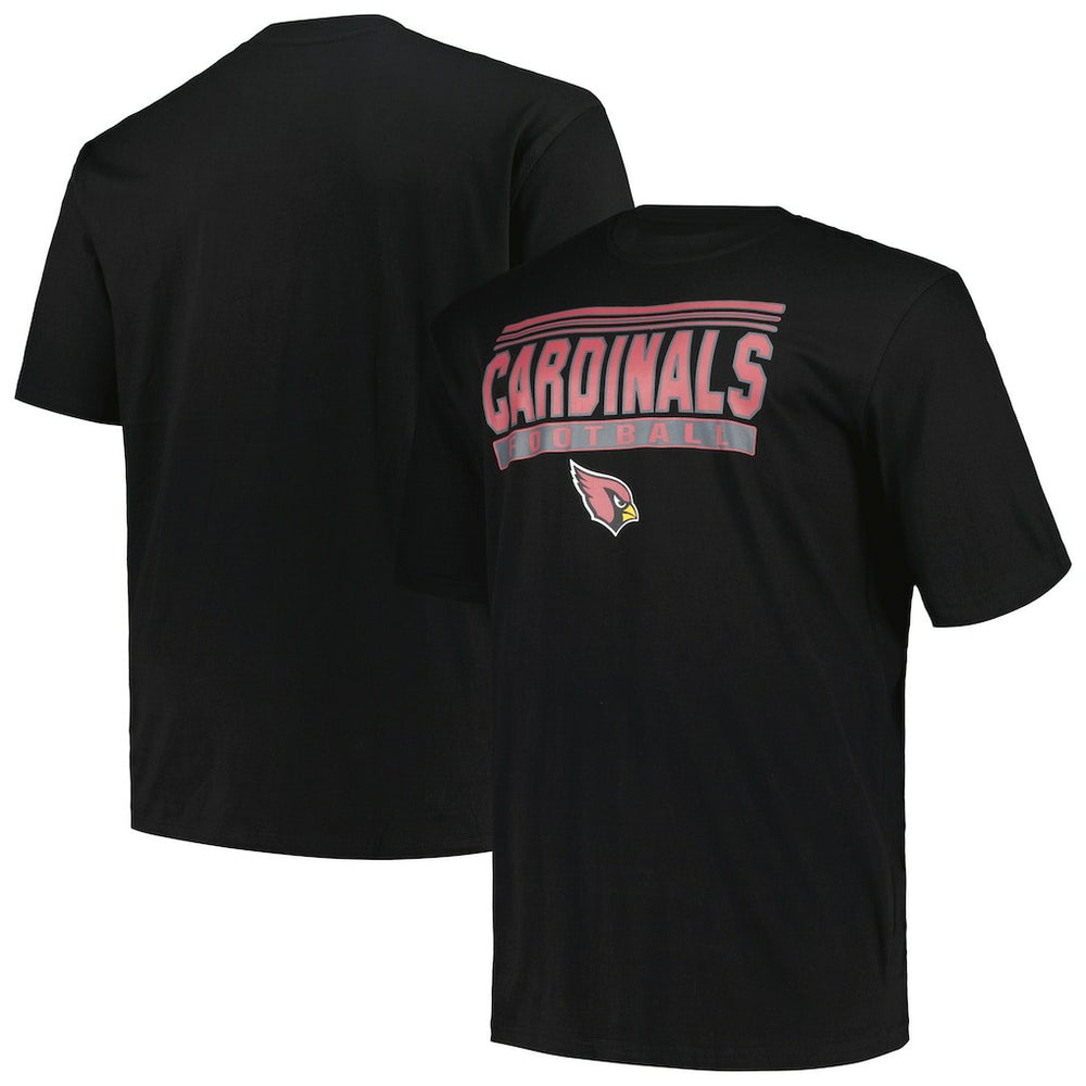 Fanatics Arizona Cardinals Big & Tall Pop T-Shirt Black