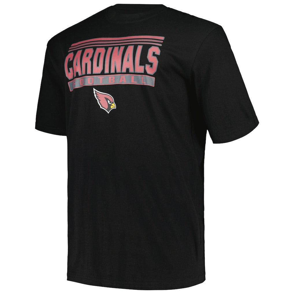 Fanatics Arizona Cardinals Big & Tall Pop T-Shirt Black