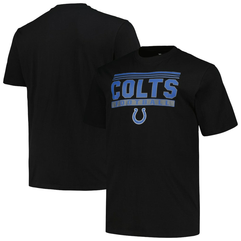 Fanatics Indianapolis Colts Big & Tall Pop T-Shirt Black