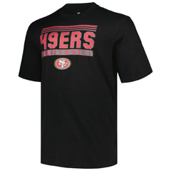 Fanatics San Francisco 49ers Big & Tall Pop T-Shirt Black