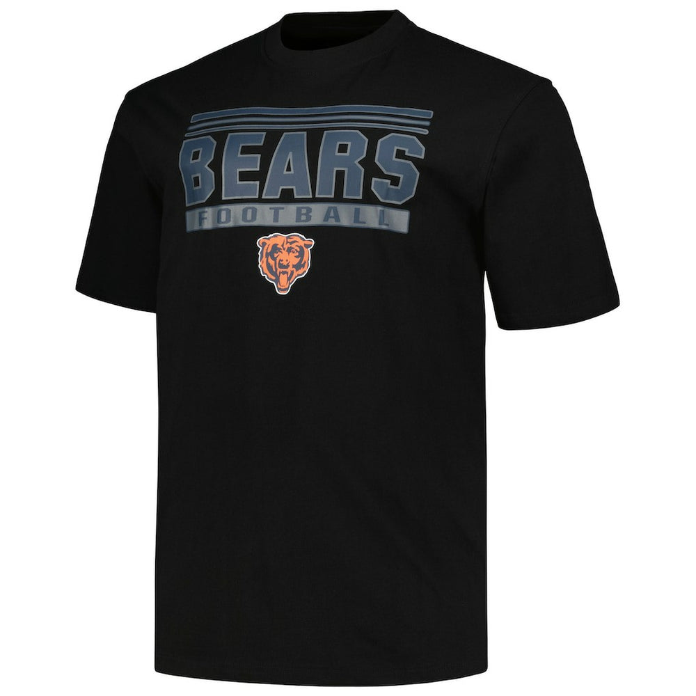 Fanatics Chicago Bears Big & Tall Pop T-Shirt Black