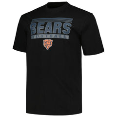 Fanatics Chicago Bears Big & Tall Pop T-Shirt Black
