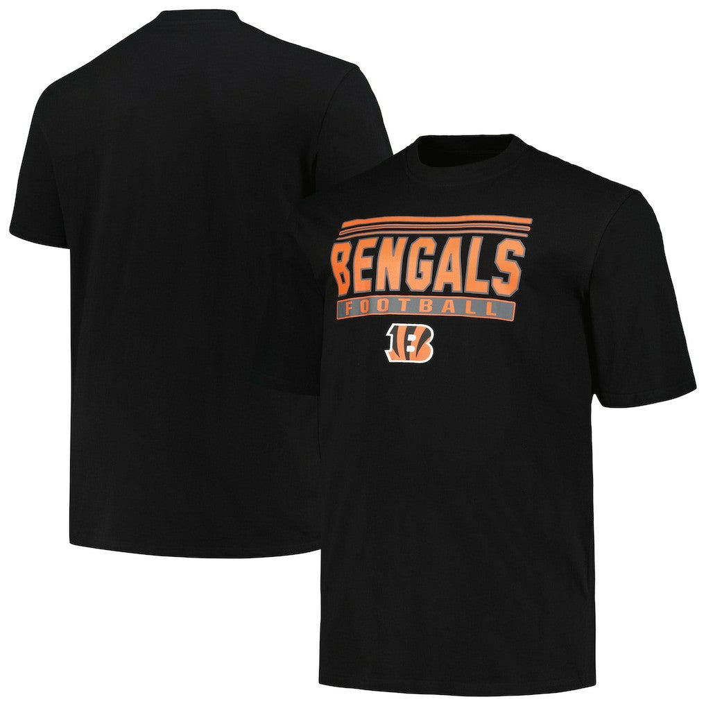 Fanatics Cincinnati Bengals Big & Tall Pop T-Shirt Black