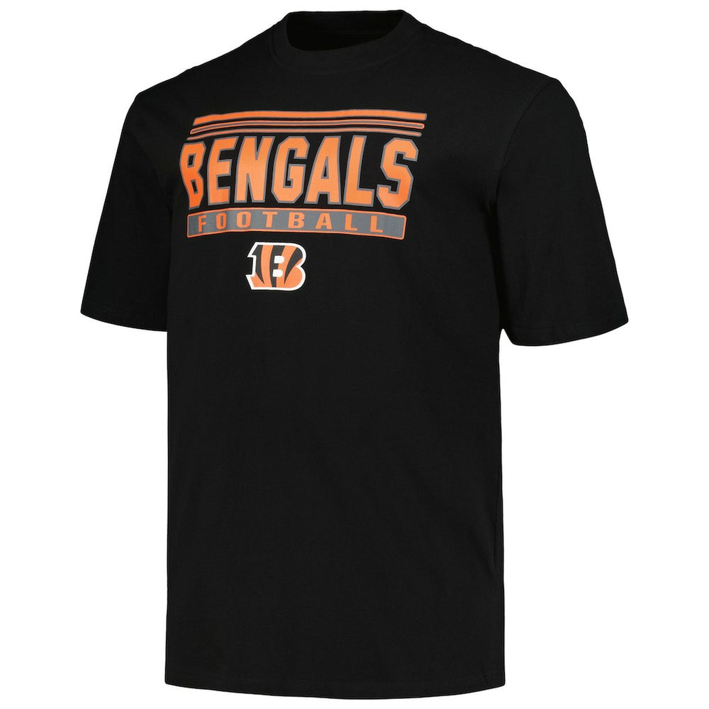 Fanatics Cincinnati Bengals Big & Tall Pop T-Shirt Black