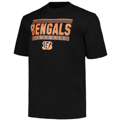 Fanatics Cincinnati Bengals Big & Tall Pop T-Shirt Black