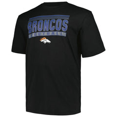 Fanatics Denver Broncos Big & Tall Pop T-Shirt Black