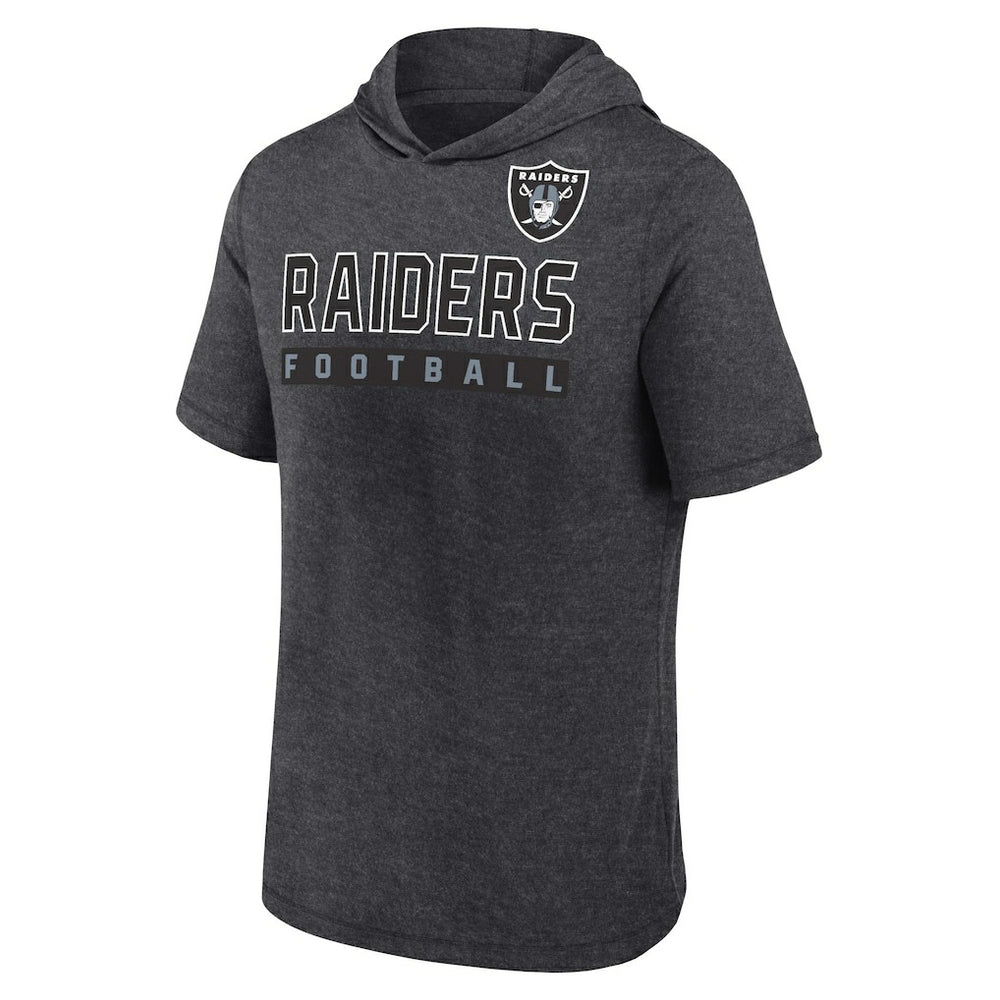 Fanatics Las Vegas Raiders Big & Tall Hoodie T-Shirt Black