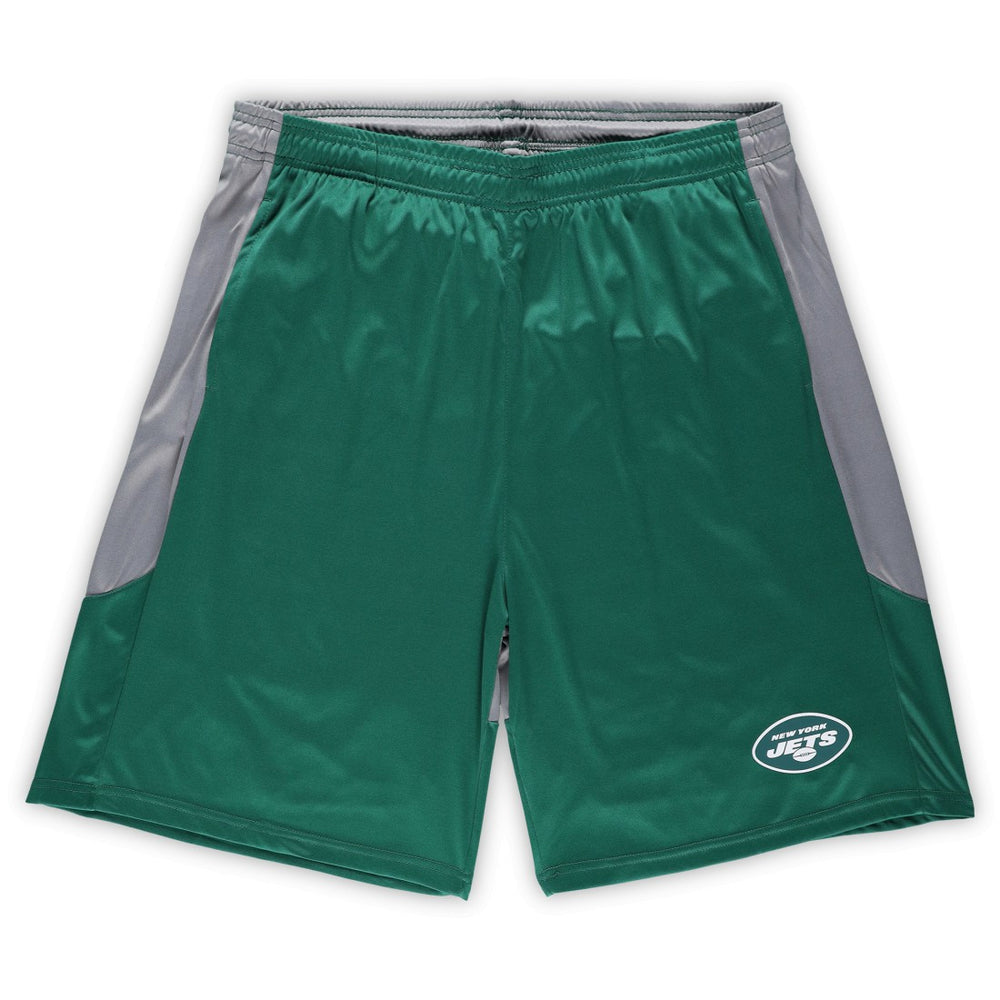 Fanatics New York Jets Big & Tall Team Logo Shorts Green
