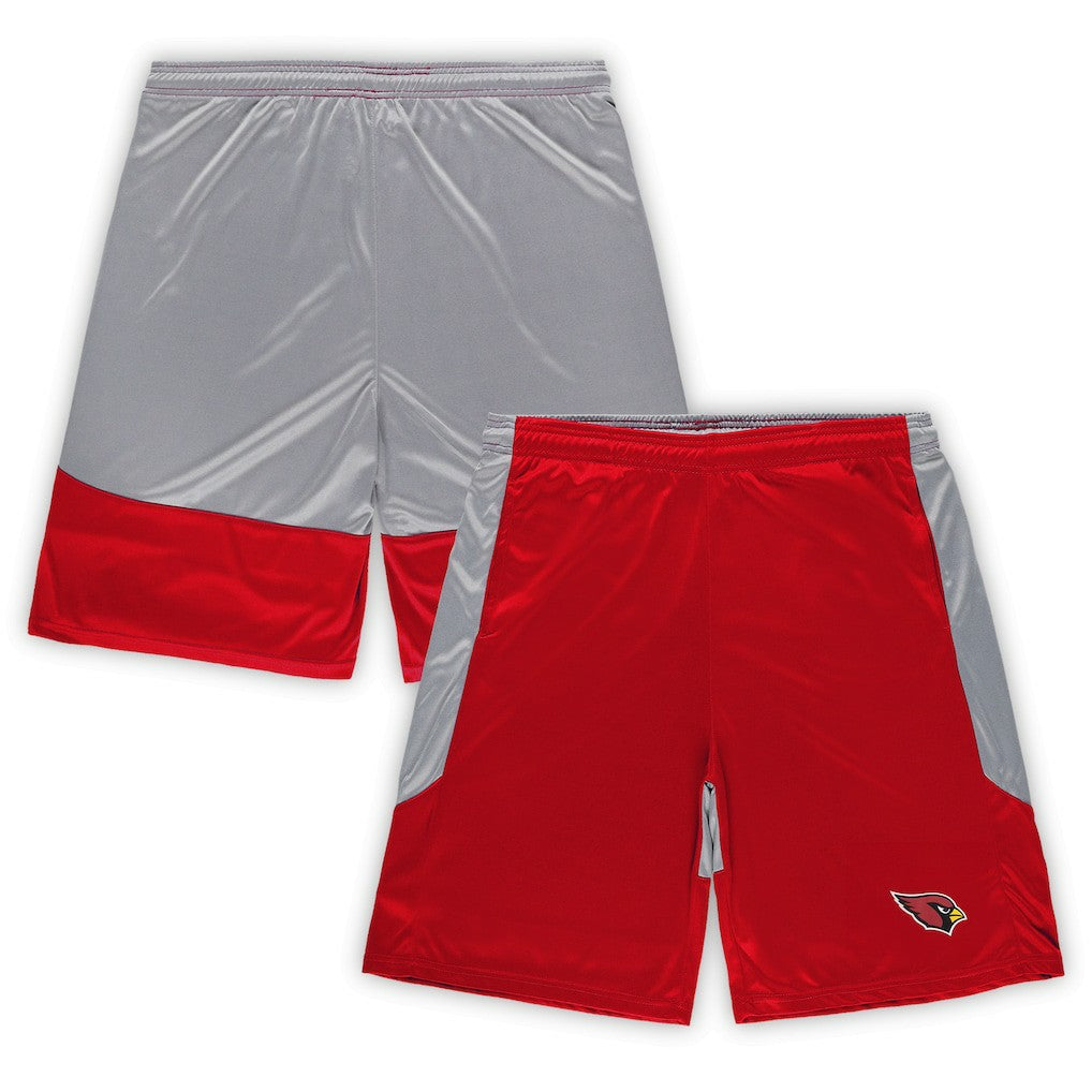 Fanatics Arizona Cardinals Big & Tall Team Logo Shorts Cardinal