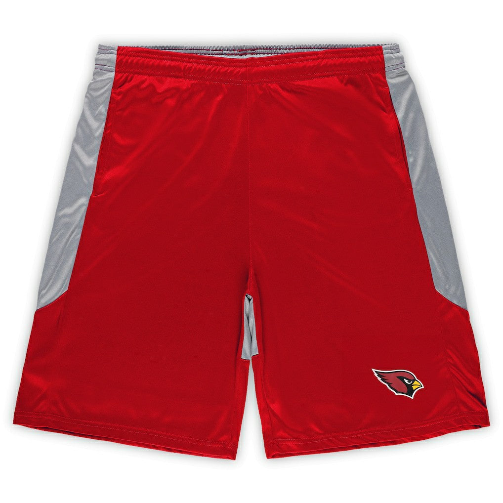 Fanatics Arizona Cardinals Big & Tall Team Logo Shorts Cardinal