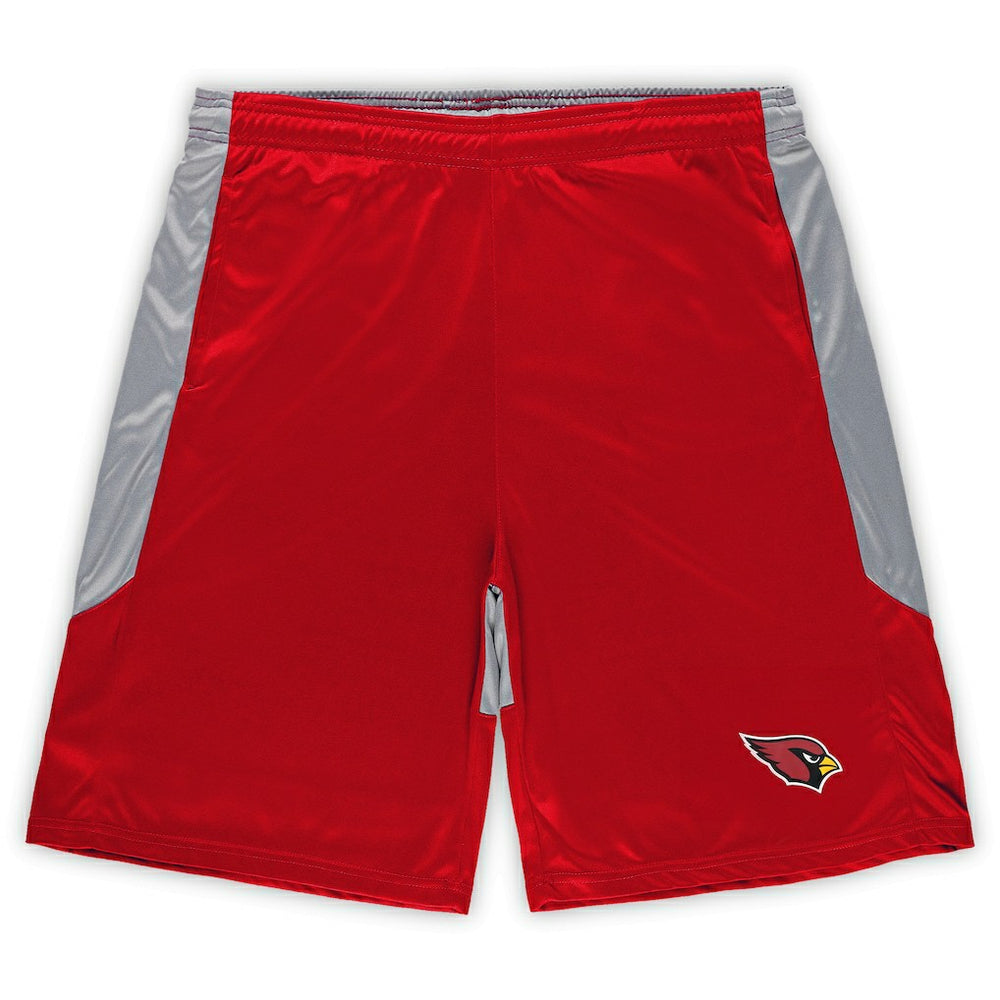 Fanatics Arizona Cardinals Big & Tall Team Logo Shorts Cardinal