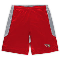 Fanatics Arizona Cardinals Big & Tall Team Logo Shorts Cardinal