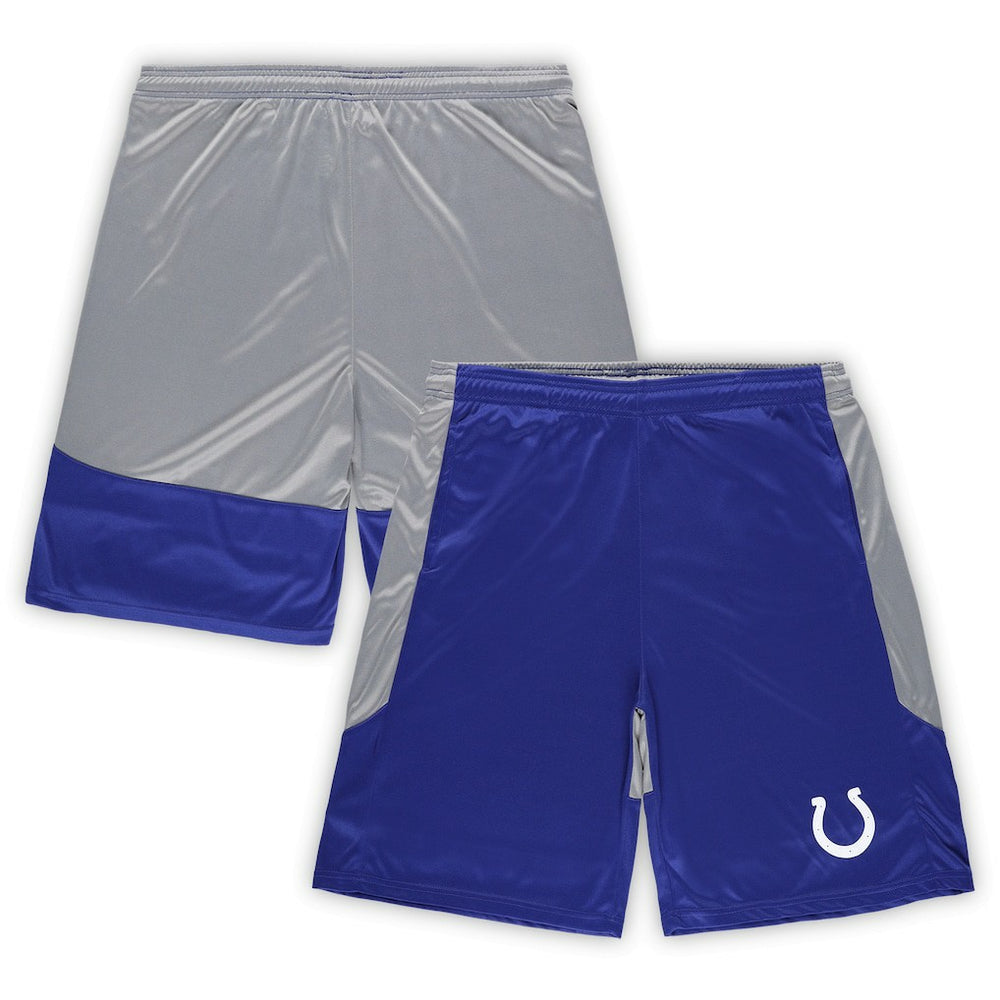 Fanatics Indianapolis Colts Big & Tall Team Logo Shorts Royal