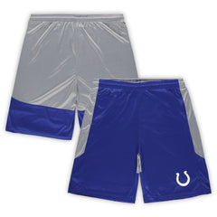 Fanatics Indianapolis Colts Big & Tall Team Logo Shorts Royal