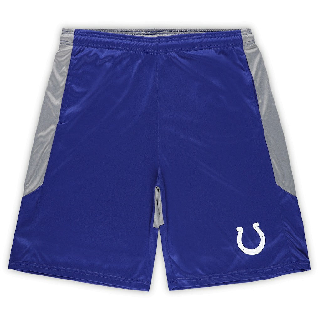Fanatics Indianapolis Colts Big & Tall Team Logo Shorts Royal