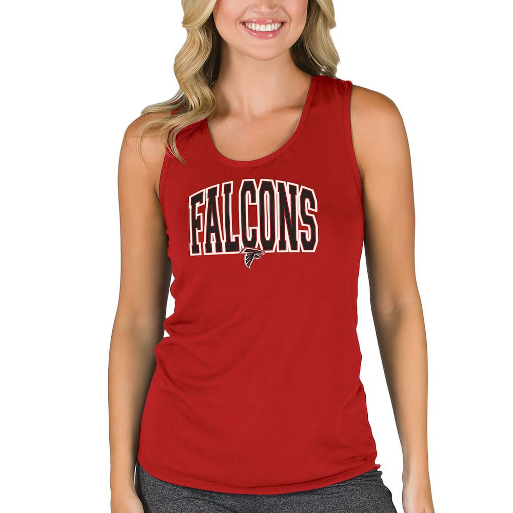 Atlanta Falcons Concepts Sport Women's Marathon Racer Back Tank Top Red