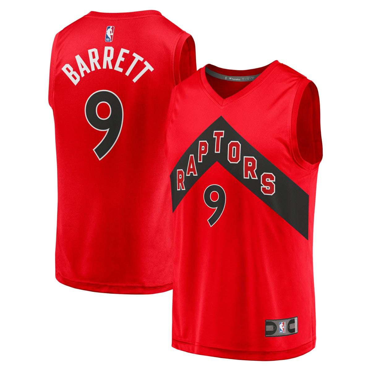 RJ Barrett Toronto Raptors Fast Break Player Jersey Icon Edition Red | Fanatics discount