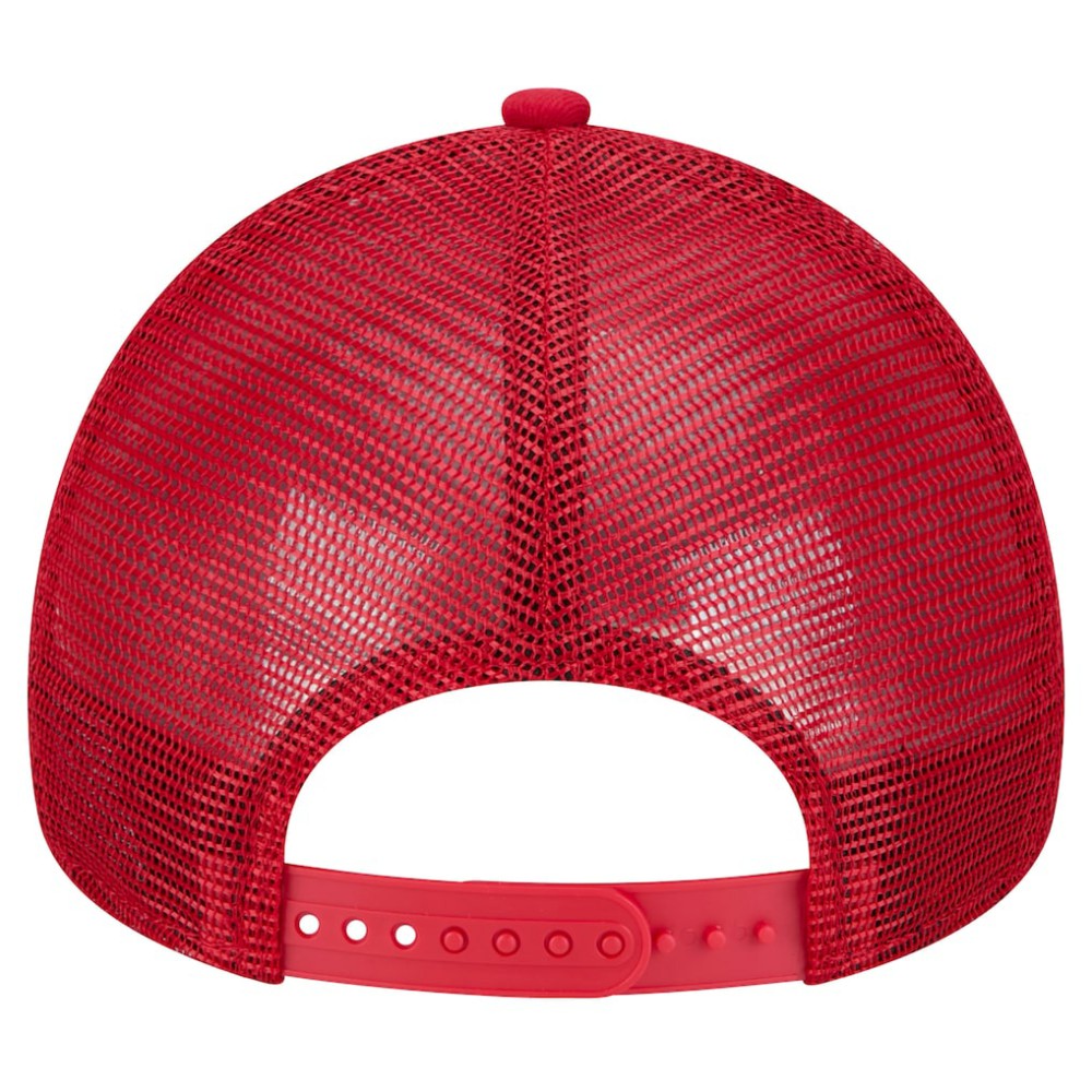 Cincinnati Reds New Era 9FORTY A-Frame Trucker Adjustable Hat - Red - New Era Online