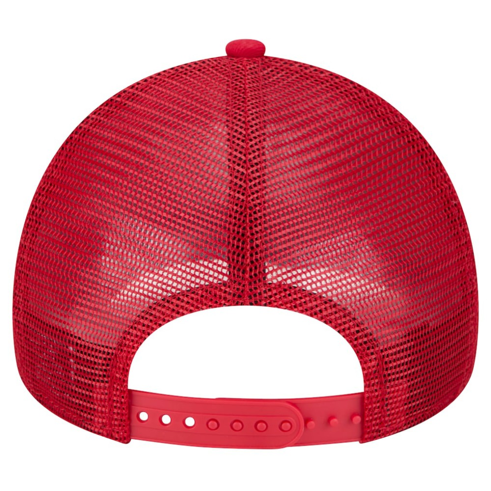Philadelphia Phillies New Era 9FORTY A-Frame Trucker Adjustable Hat - Red - New Era Sale