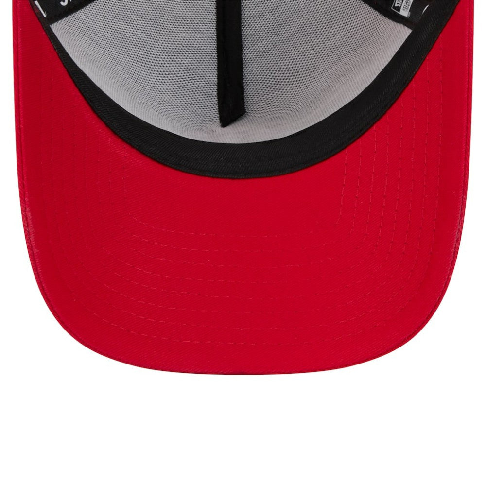 Philadelphia Phillies New Era 9FORTY A-Frame Trucker Adjustable Hat - Red - New Era Sale