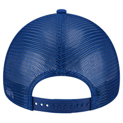 Atlanta Braves New Era 9FORTY A-Frame Trucker Adjustable Hat - Royal - New Era Discount