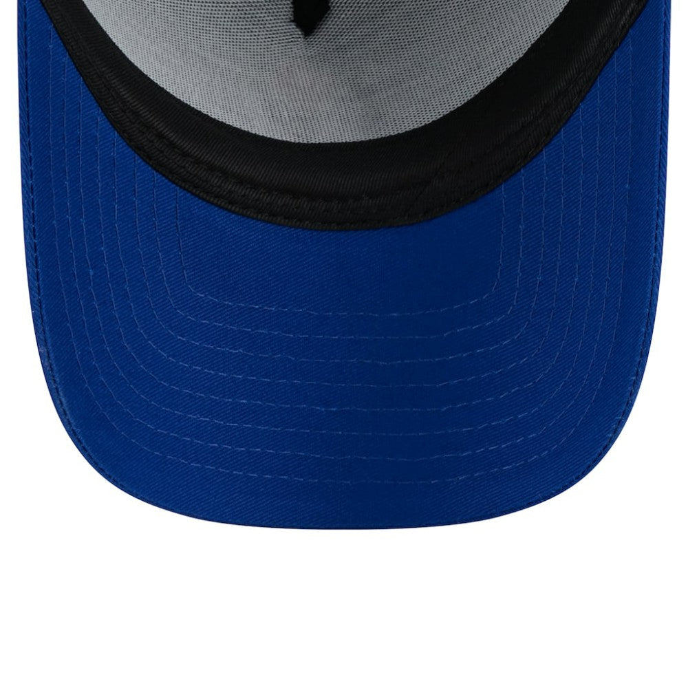 Atlanta Braves New Era 9FORTY A-Frame Trucker Adjustable Hat - Royal - New Era Discount