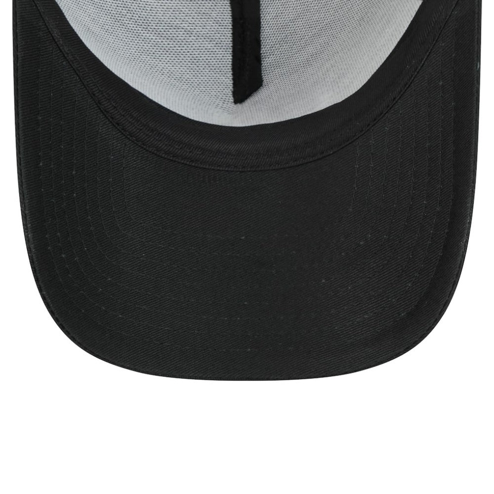 Chicago White Sox New Era 9FORTY A-Frame Trucker Adjustable Hat - Black - New Era Discount