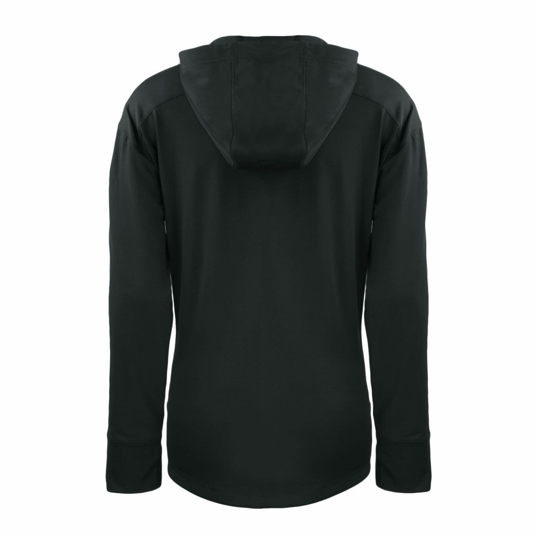 Detroit Lions Cutter & Buck Women's Primary Mark Daybreak Eco Recycled Half-Zip Hoodie Black