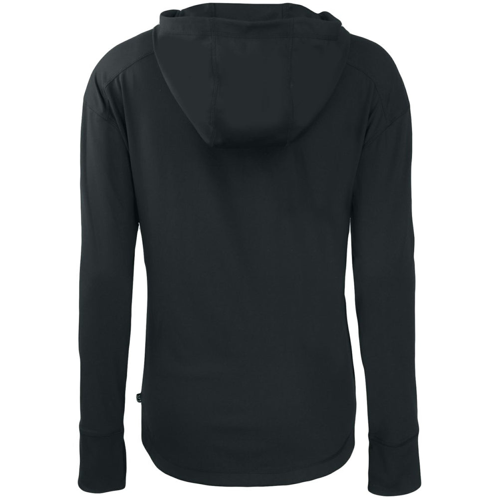 Detroit Lions Cutter & Buck Women's Primary Mark Daybreak Eco Recycled Full-Zip Hoodie Black