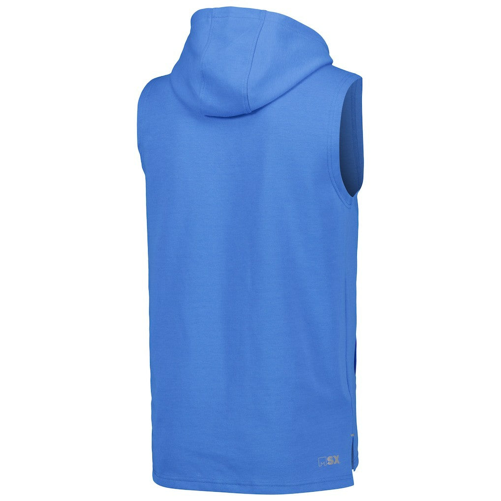 Los Angeles Chargers MSX by Michael Strahan Captain Sleeveless Hoodie T-Shirt Powder Blue