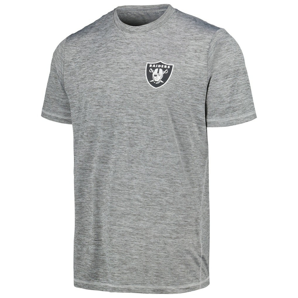 Las Vegas Raiders MSX by Michael Strahan Motion Space-Dye T-Shirt Gray