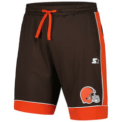 Cleveland Browns Starter Fan Favorite Fashion Shorts Brown/Orange