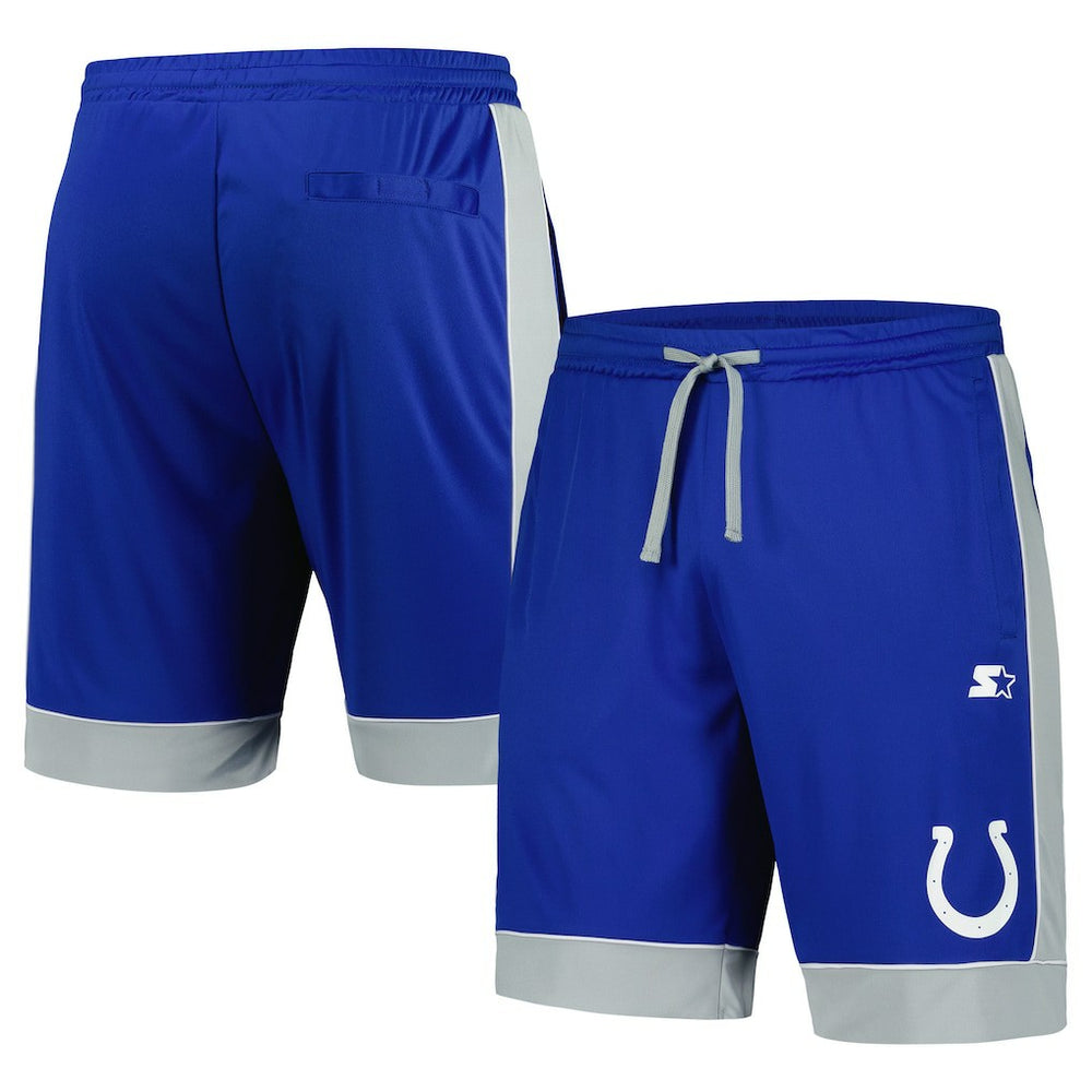 Indianapolis Colts Starter Fan Favorite Fashion Shorts Royal/Gray