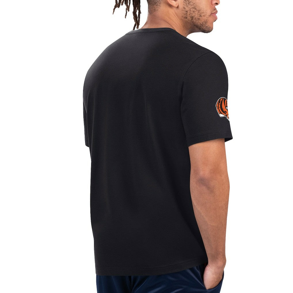 Cincinnati Bengals Starter Finish Line Extreme Graphic T-Shirt Black/Orange