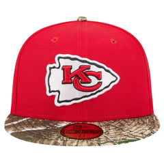 New Era Kansas City Chiefs Red Active Two-Tone Camo 59FIFTY Fitted Hat
