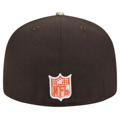 New Era Cleveland Browns Brown Active Two-Tone Camo 59FIFTY Fitted Hat