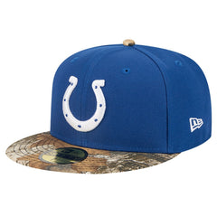 New Era Indianapolis Colts Royal Active Two-Tone Camo 59FIFTY Fitted Hat