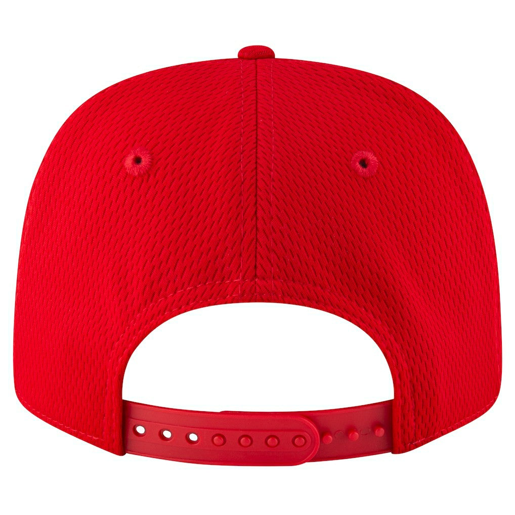 San Francisco 49ers New Era Adventure Patched 9SEVENTY Stretch-Snap Adjustable Hat Scarlet