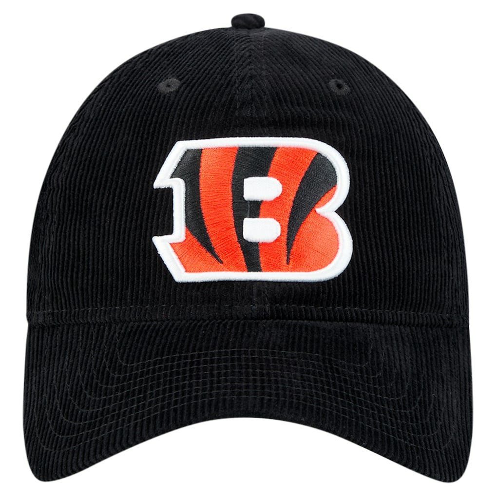 Cincinnati Bengals New Era Corded 9TWENTY Adjustable Hat Black