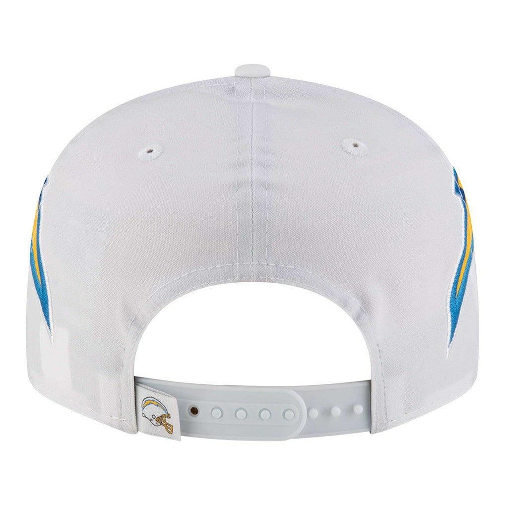 Los Angeles Chargers New Era Helmet 9FIFTY Snapback Hat White