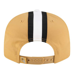 New Orleans Saints New Era Helmet 9FIFTY Snapback Hat Gold